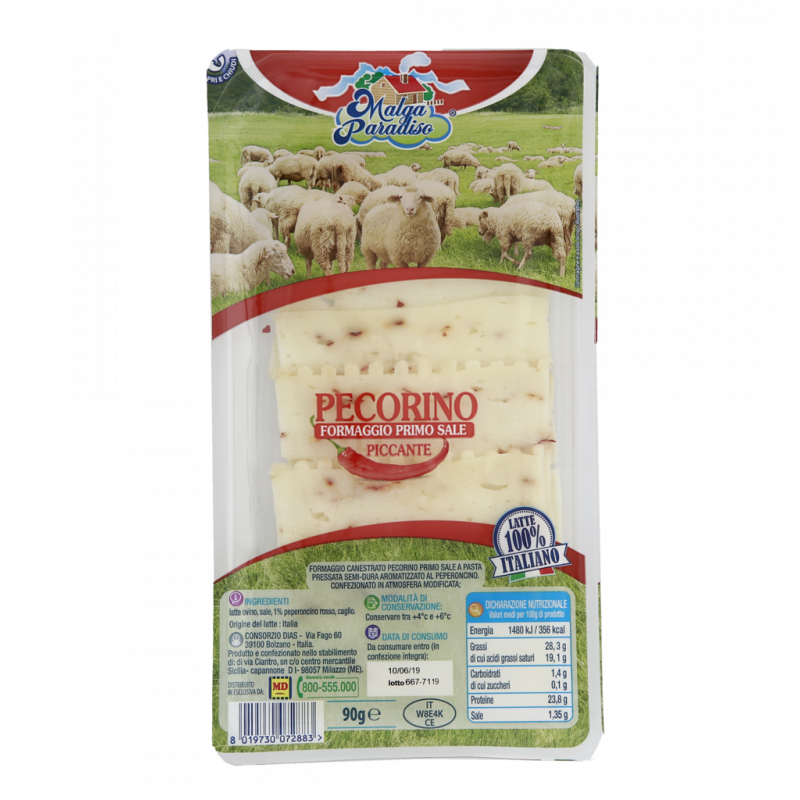 PECORINO FORMAGGIO PRIMO SALE PICCANTE 90G
