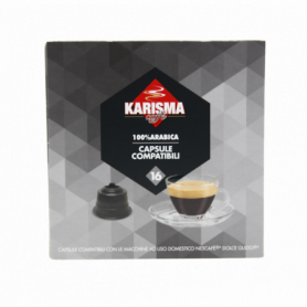 CAPSULE CAFFE' 100% ARABICA 16PZ
