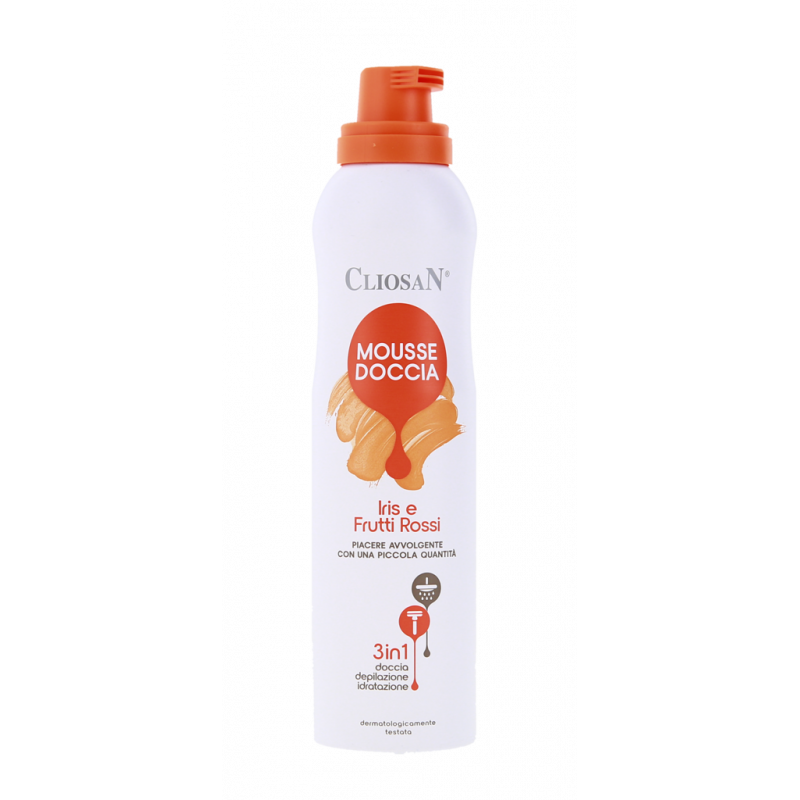 DOCCIA MOUSSE IRIS E FRUTTI ROSSI 200ML