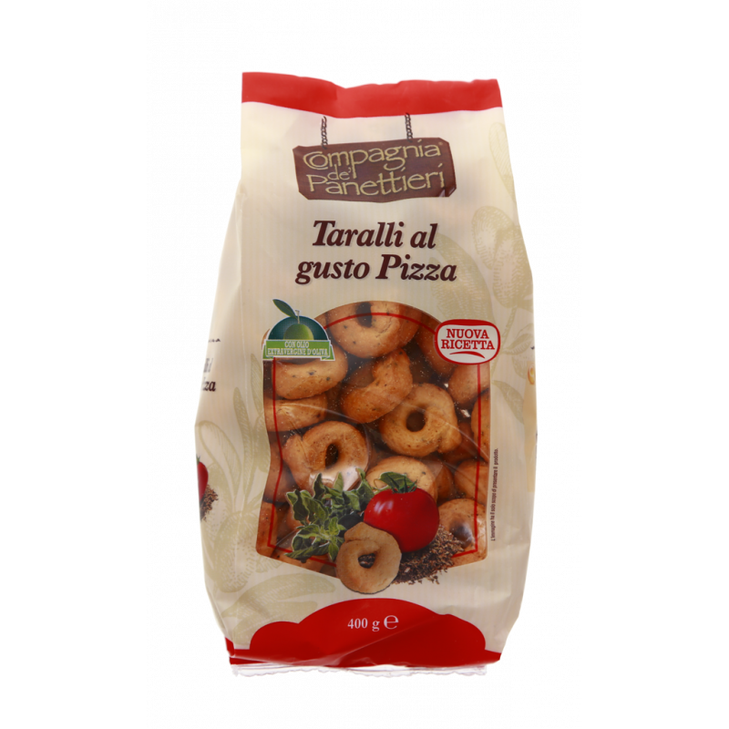 TARALLI AL GUSTO PIZZA 400G