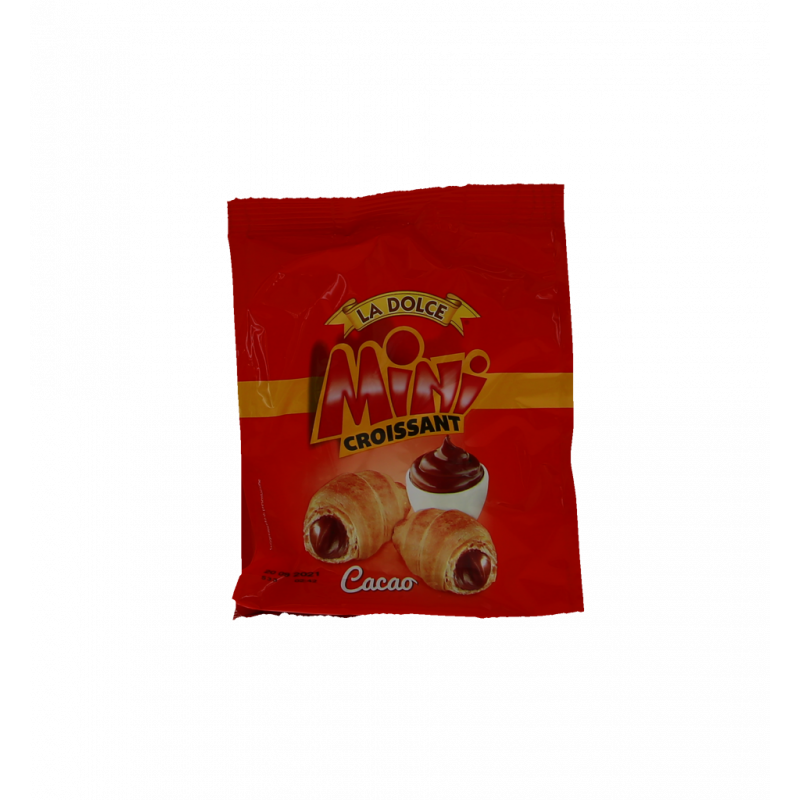 MINI CROISSANT CON RIPIENO DI CREMA AL CACAO 60G