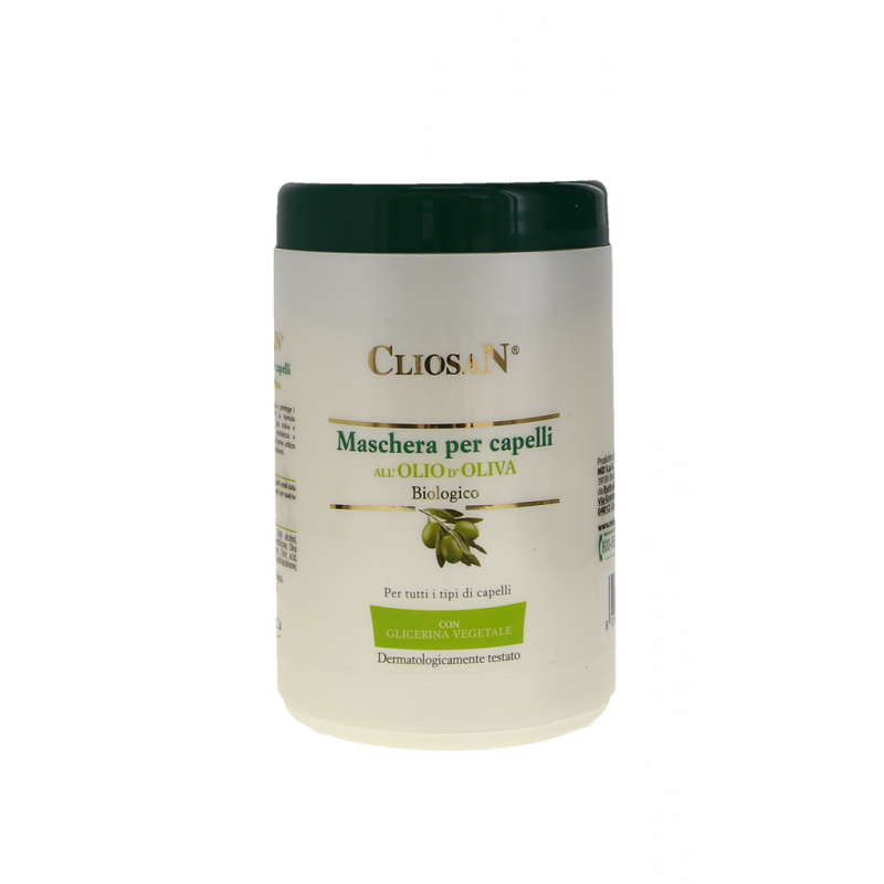 MASCHERA PER CAPELLI ALL'OLIO DI OLIVA 100% BIOLOGICO 1 L