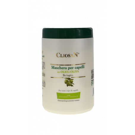 MASCHERA PER CAPELLI ALL'OLIO DI OLIVA 100% BIOLOGICO 1 L