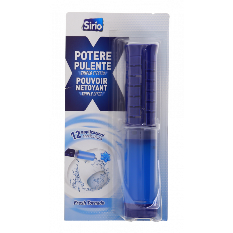 WC GEL PROFUMATO DISCHI PROFUMATI FRESH TORNADO 12 APPLICAZIONI