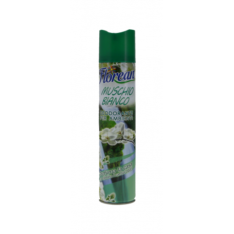 DEODORANTE PER AMBIENTI AL MUSCHIO BIANCO 300 ML