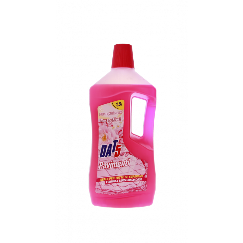 DETERGENTE PER PAVIMENTI AL PROFUMO DI ROSE E FIORI 1,5 L