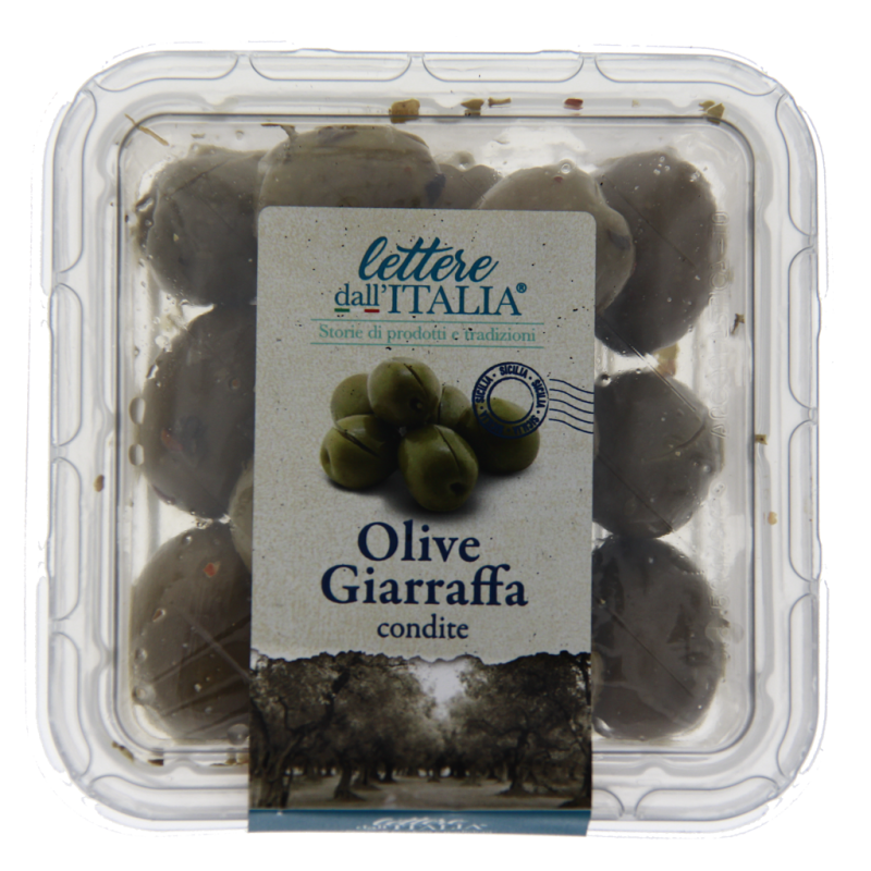 OLIVE GIRAFFA CONDITE 170G