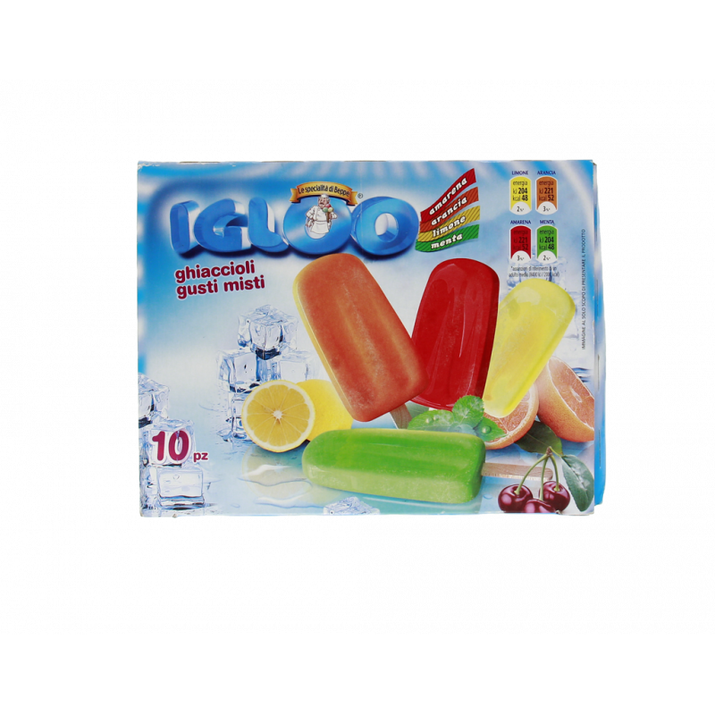 GHIACCIOLI GUSTI MISTI 10X650G