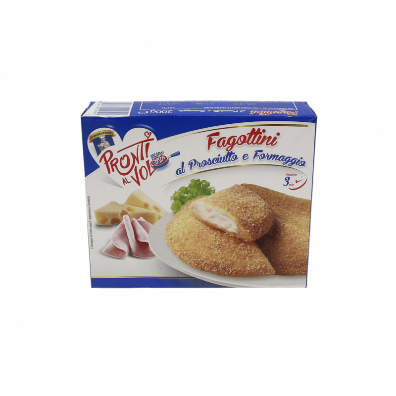 FAGOTTINI PROSCIUTTO E FORMAGGIO 200G