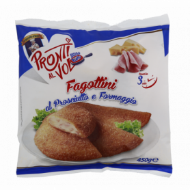 FAGOTTINI PROSCIUTTO FORMAGGIO 450G