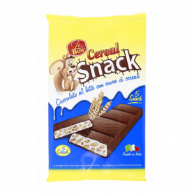 CIOCCOLATO AL LATTE RIPIENO DI CREMA AL LATTE CON CEREALI 100G