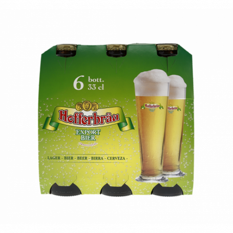 BIRRA CHIARA IN VETRO 4,7% VOL.ALC. 6X0,33L