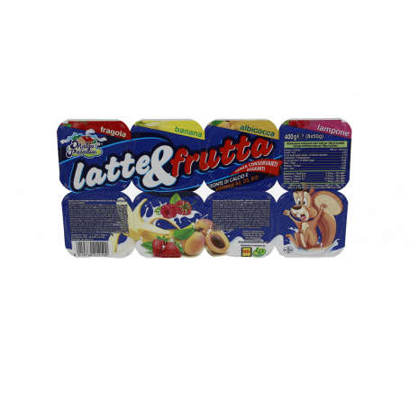 DESSERT DI FORMAGGIO FRESCO ALLA FRUTTA ASS. 8X50G