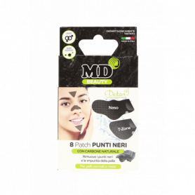 PATCH PER PUNTI NERI CON CARBONE NATURALE 8PZ