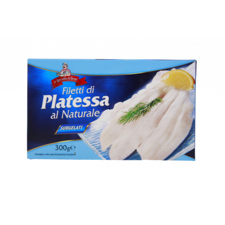FILETTO DI PLATESSA AL NATURALE 300G