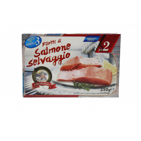 FILETTI SALMONE SELVAGGIO 2X250G