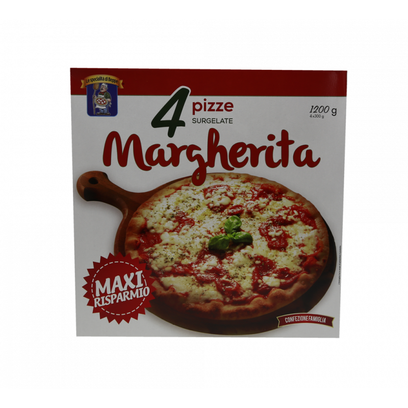 PIZZE MARGHERITA 4X1,2KG