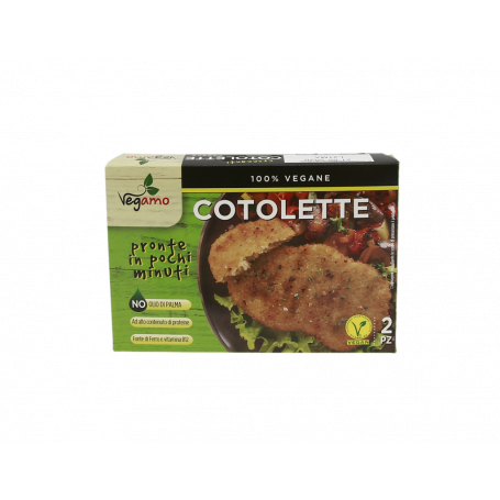 COTOLETTE VEGETARIANE SENZA OLIO DI PALMA 2X100G