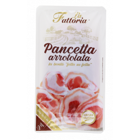 PANCETTA ARROTOLATA A FETTE SENZA GLUTINE 100G