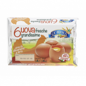 UOVA XL ALLEVATE A TERRA 100%IT 6PZ