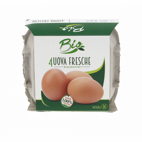UOVA FRESCHE BIOLOGICHE 100%IT 4PZ