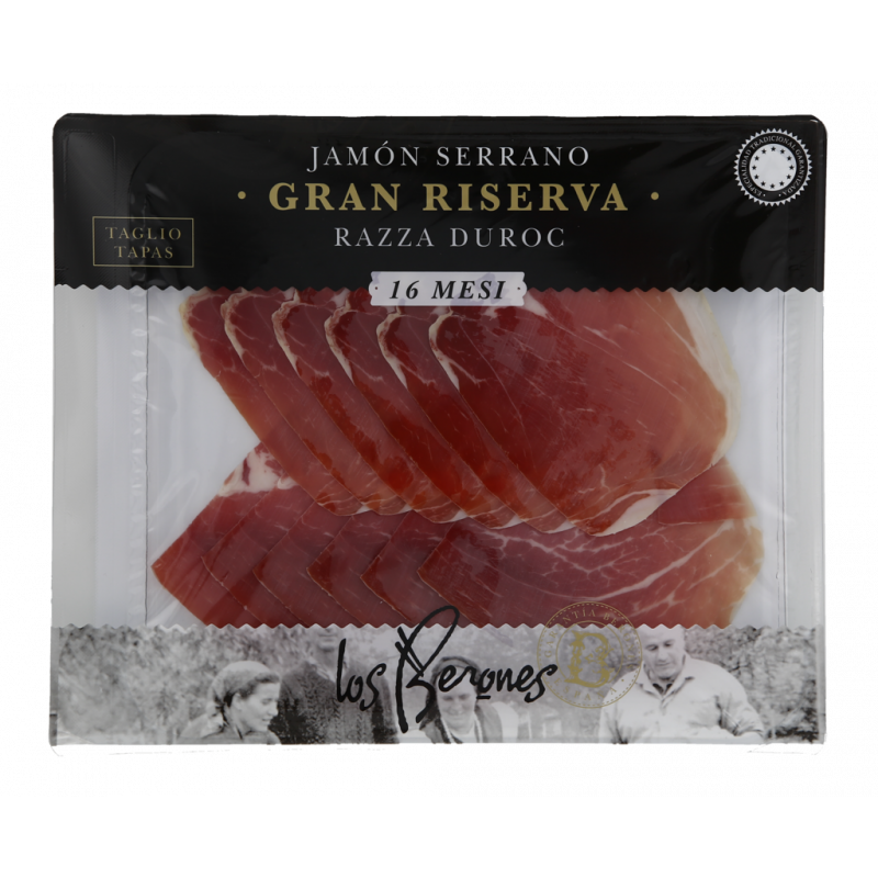 JAMON SERRANO 16 MESI AFFUMICATO 80G