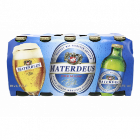 BIRRA CHIARA IN VETRO 4,6% VOL.ALC. 10X0,25L