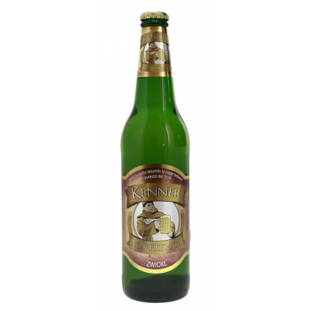 BIRRA CHIARA NON FILTRATA IN VETRO 5% VOL.ALC. 0,5L