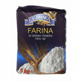 FARINA DI GRANO TENERO DI TIPO 00 5KG