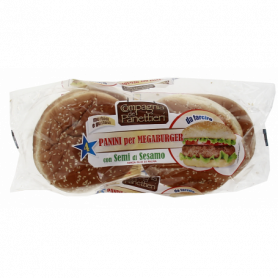 MEGABURGER DI SESAMO 4X300G