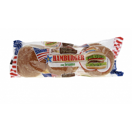 6 HAMBURGER DI SESAMO 300G