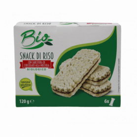 SNACK DI RISO CIOCCOLATO 120G