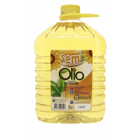 OLIO DI SEMI DI GIRASOLE PET LT5