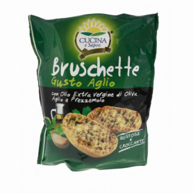 BRUSCHETTE GUSTO AGLIO 160G