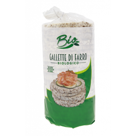 GALLETTE DI 100% FARRO 120G