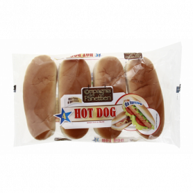 PANINI HOT DOG 4X250G