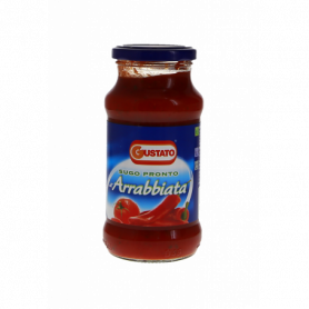 SUGO PRONTO ALL'ARRABBIATA A BASE DI POMODORO 350G