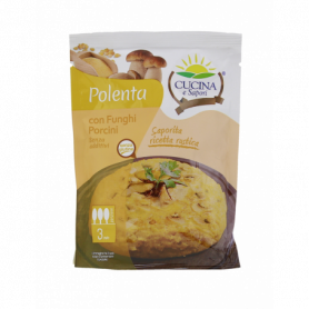 POLENTA PRONTA CON FUNGHI 170G