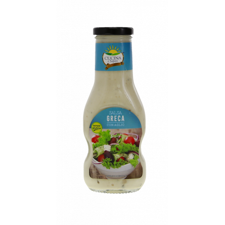 SALSA GRECA CON AGLIO SENZA GLUTINE 0,25L