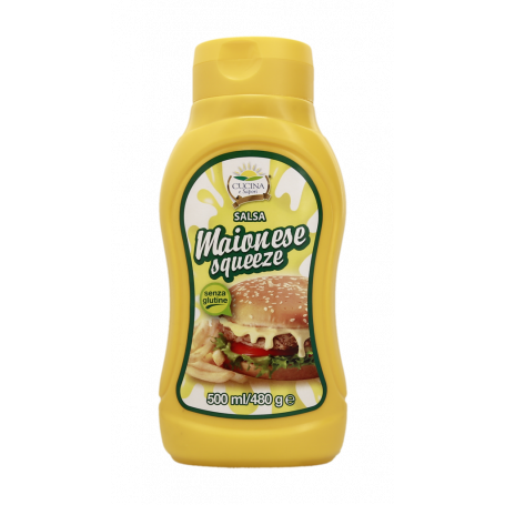 SALSA MAIONESE SQUEEZE SENZA GLUTINE 0,5L