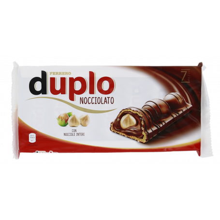 DUPLO SNACK CON NOCCIOLE INTERE 7X182G