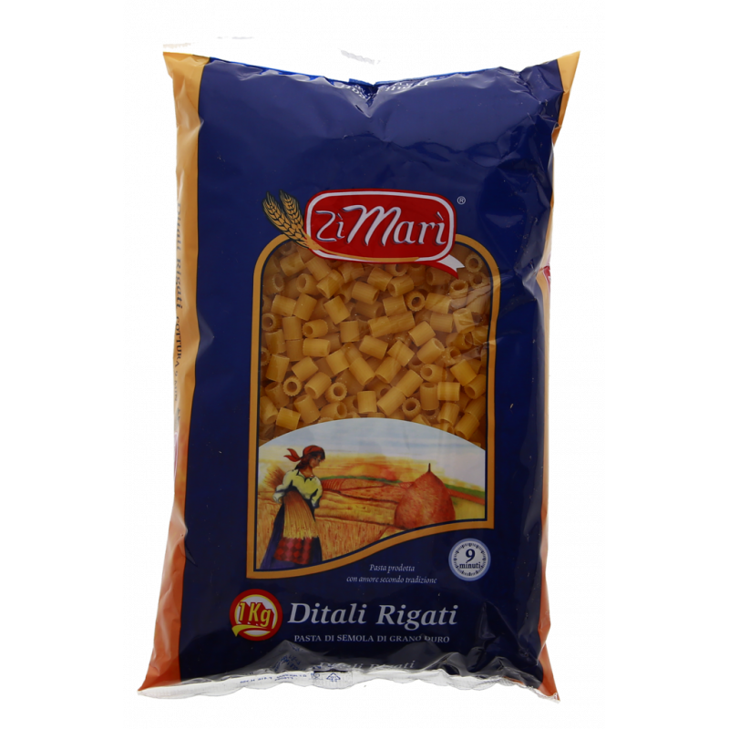 PASTA SECCA DITALI RIGATI 1KG
