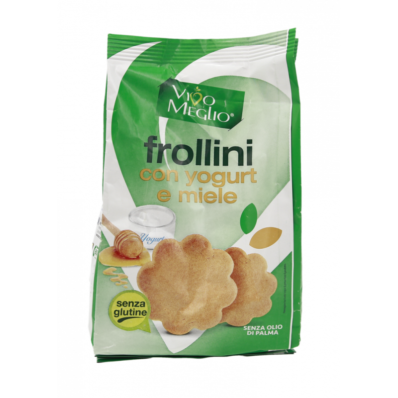 FROLLINI CON YOGURT E MIELE SENZA GLUTINE 250G