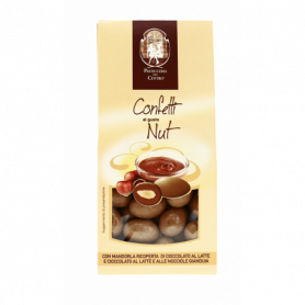 CONFETTI MANDORLA RICOPERTA DI CIOCC. AL LATTE E NOCC.GIANDUGLIA 175G