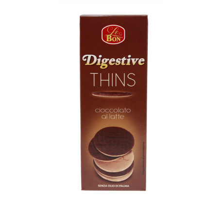BISCOTTI DIGESTIVE THINS CON CIOCCOLATO AL LATTE