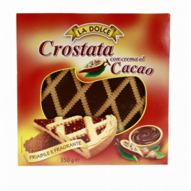 CROSTATA CON CREMA AL CACAO 350G