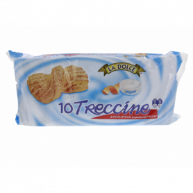 TRECCINE DI PASTA SFOGLIA CON YOGURT 10PZ 420G