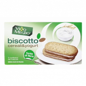 BISCOTTI AI CEREALI CON CREMA DI YOGURT 250g