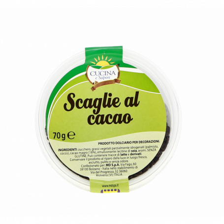 SCAGLIE DI CACAO SENZA GLUTINE 70G