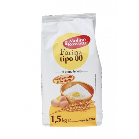 FARINA DI GRANO TENERO DI TIPO 00 1,5KG